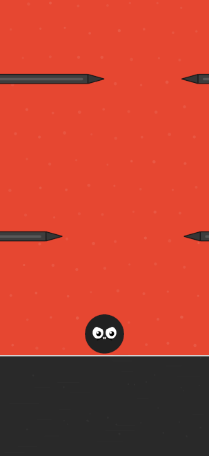 Falling Angry Ball Gameplay